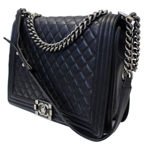 chanel quilted boy bag price|authentic chanel shoulder bags.